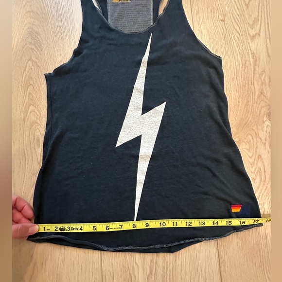 ⚡️Aviator Nation Tank Top⚡️👌🏼 Women’s Medium Excellent Condition Black 🖤🤍 - Picture 5 of 10